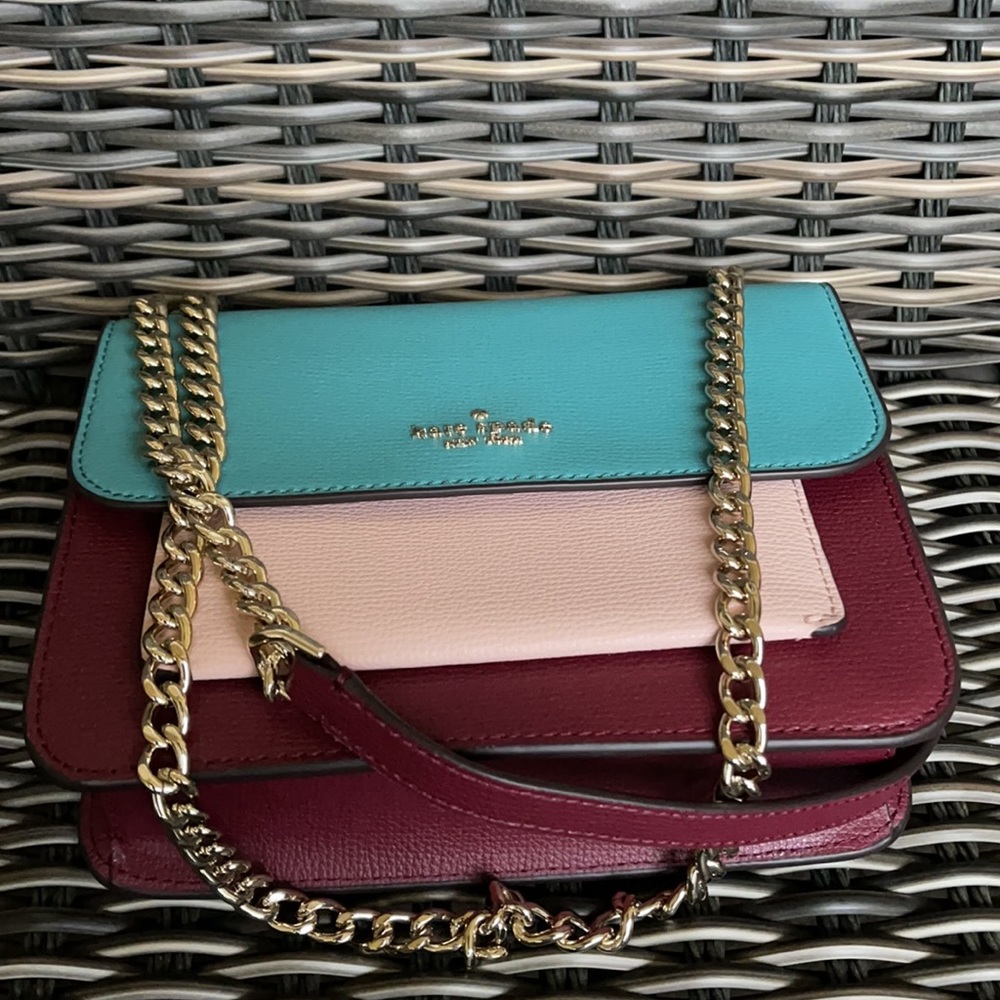 Kate Spade remi colorblock flap chain crossbody - Picture 16 of 16